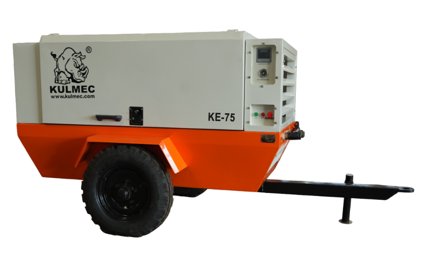 Electric Portable Air Compressor Model KE-75