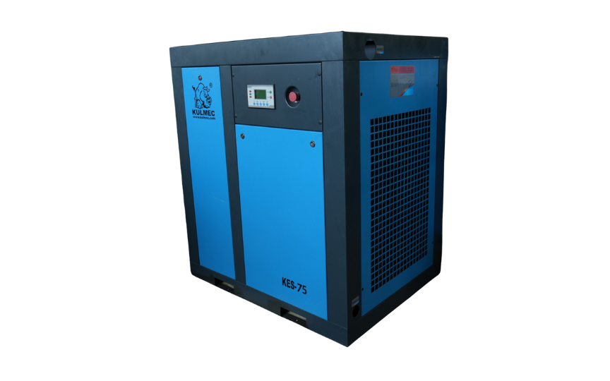 Stationary Electric Screw Air Compressor - KES-75-1