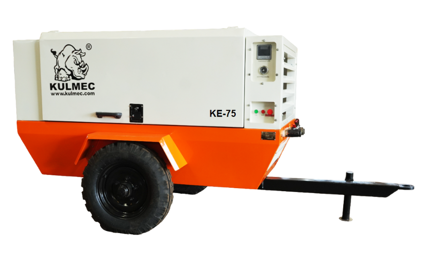 Electric Portable Air Compressor Model_ KE-75-N