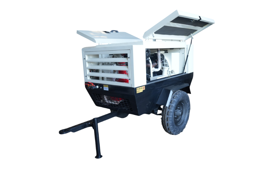 Engine Driven Screw Air Compressor Model_ KD-120_100-1-N