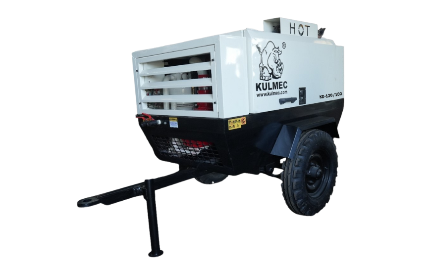 Engine Driven Screw Air Compressor Model_ KD-120_100-N