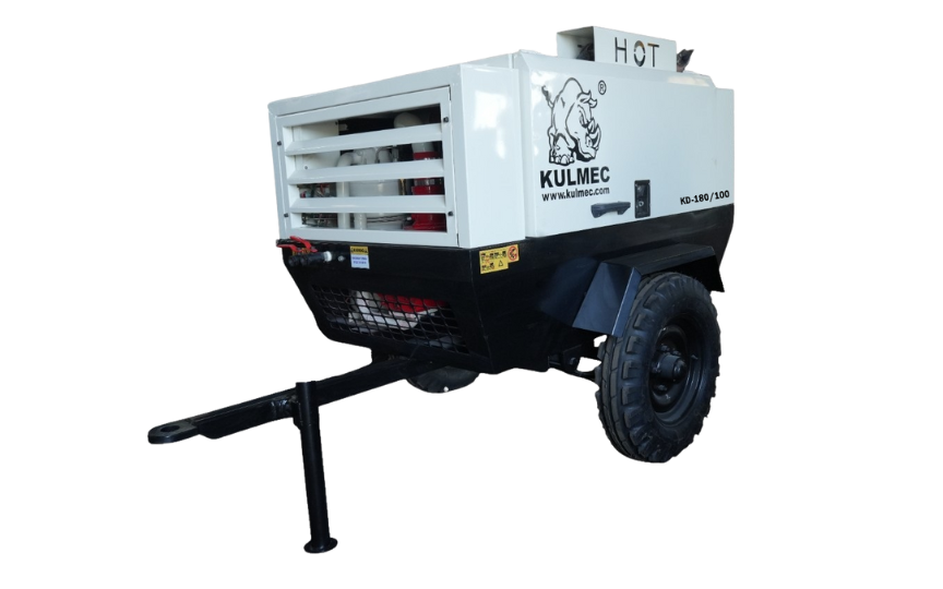 Engine Driven Screw Air Compressor Model_ KD-180_100-N