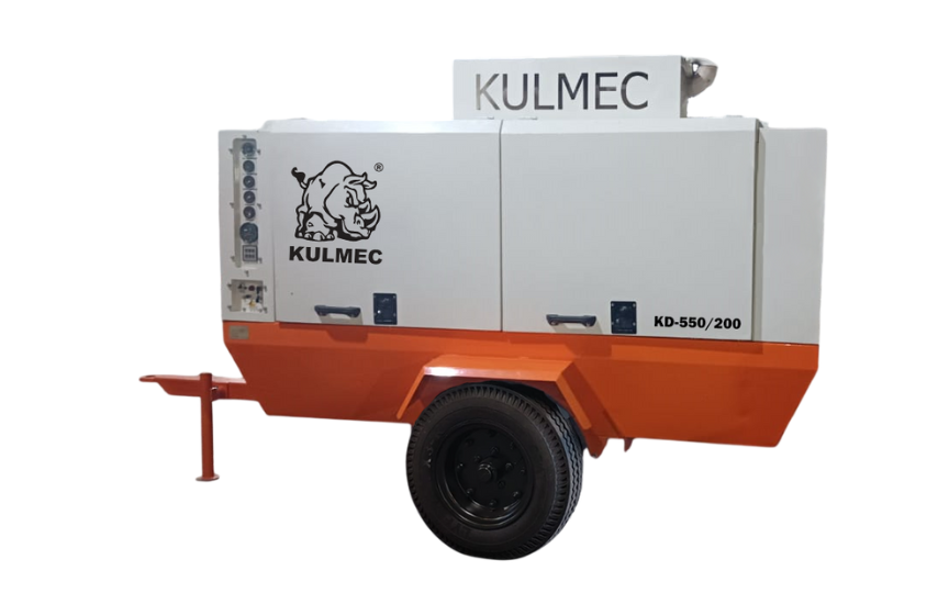 Engine Driven Screw Air Compressor Model_ KD-550-200-N