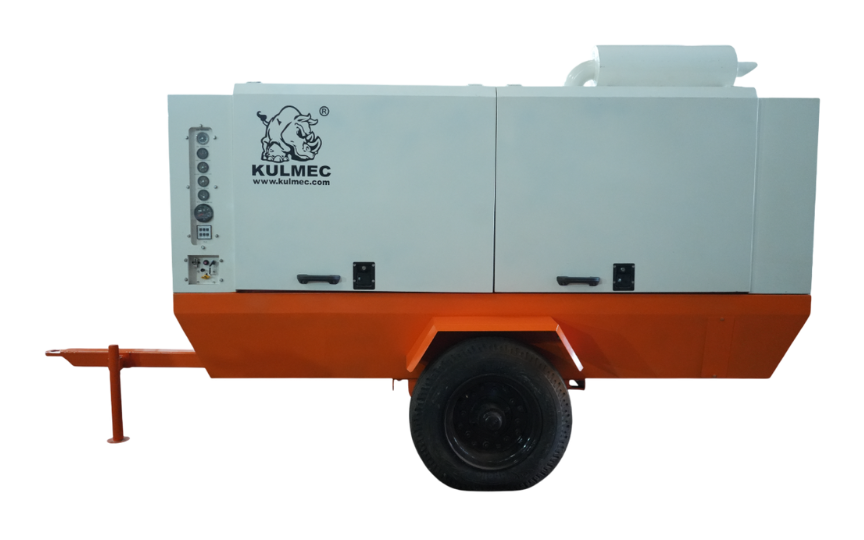 Engine Driven Screw Air Compressor Model_ KD-600-200-N