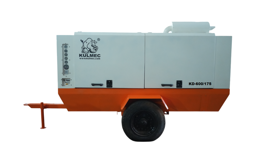 Engine Driven Screw Air Compressor Model_ KD-600-175-n