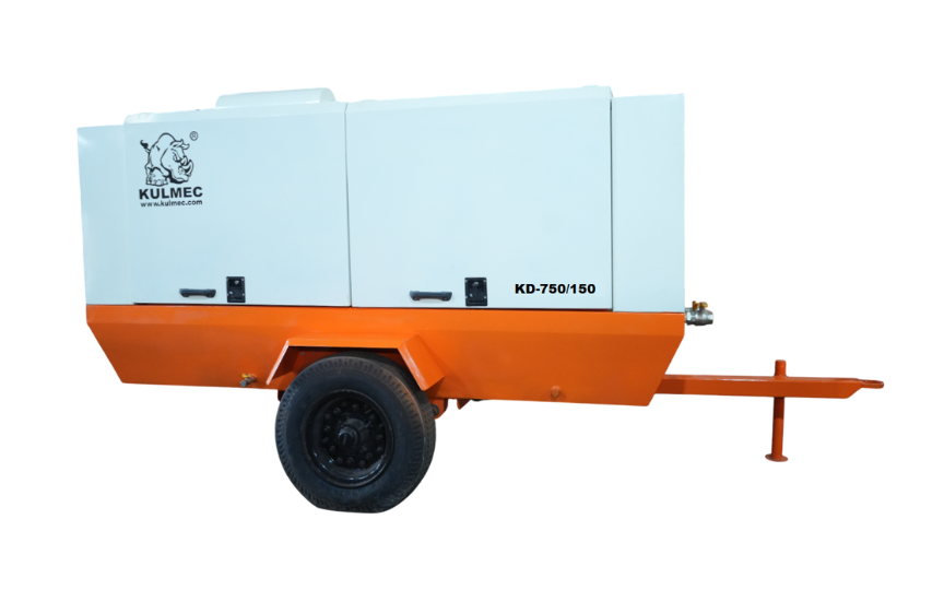Engine Driven Screw Air Compressor Model_ KD-750-150-n
