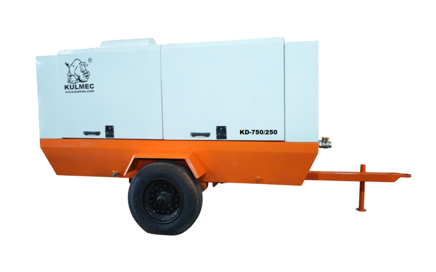 Engine Driven Screw Air Compressor Model_ KD-750-250-n