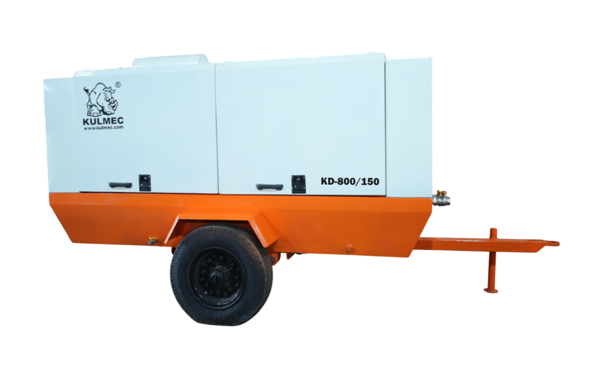 Engine Driven Screw Air Compressor Model_ KD-800-150-n