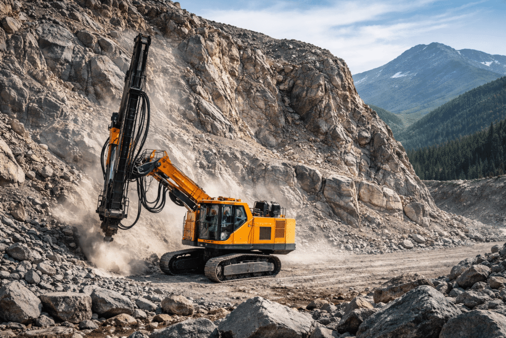 Rock Drilling Machine manufacturer in India