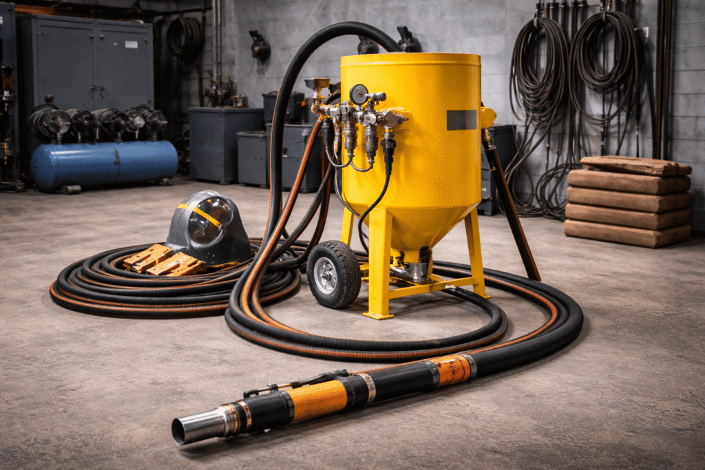 Sandblasting Equipment Manufacturer in India