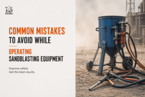 Common Mistakes to Avoid While Operating Sandblasting Equipment