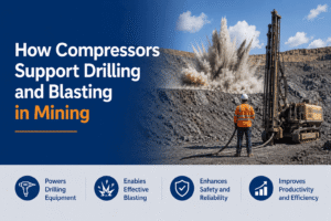 The Role of Compressors in Mining Drilling and Blasting