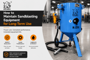 How to Maintain Sandblasting Equipment for Long-Term Use