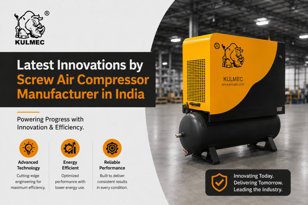Screw Air Compressor Manufacturer in India