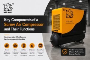 Key Components of a Screw Air Compressor and Their Functions