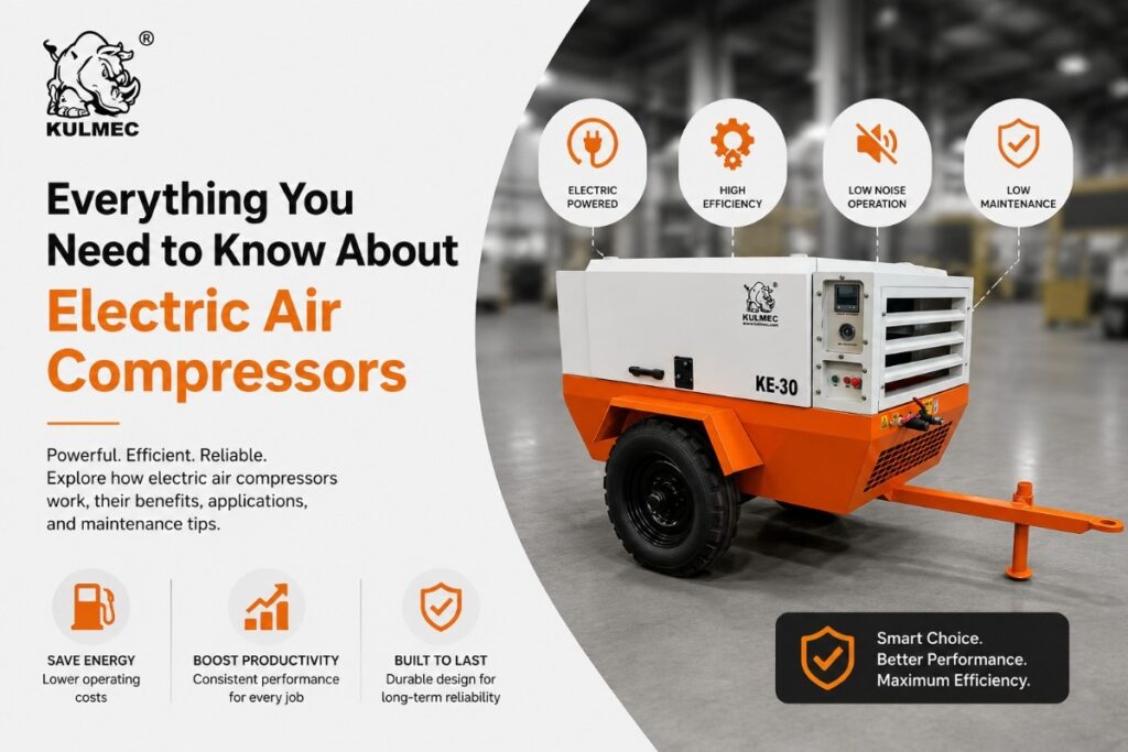 Electric Air Compressors for mining in India