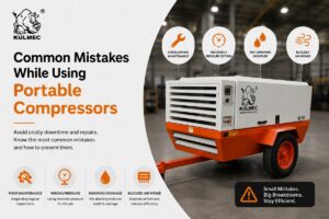Common Mistakes While Using Portable Compressors