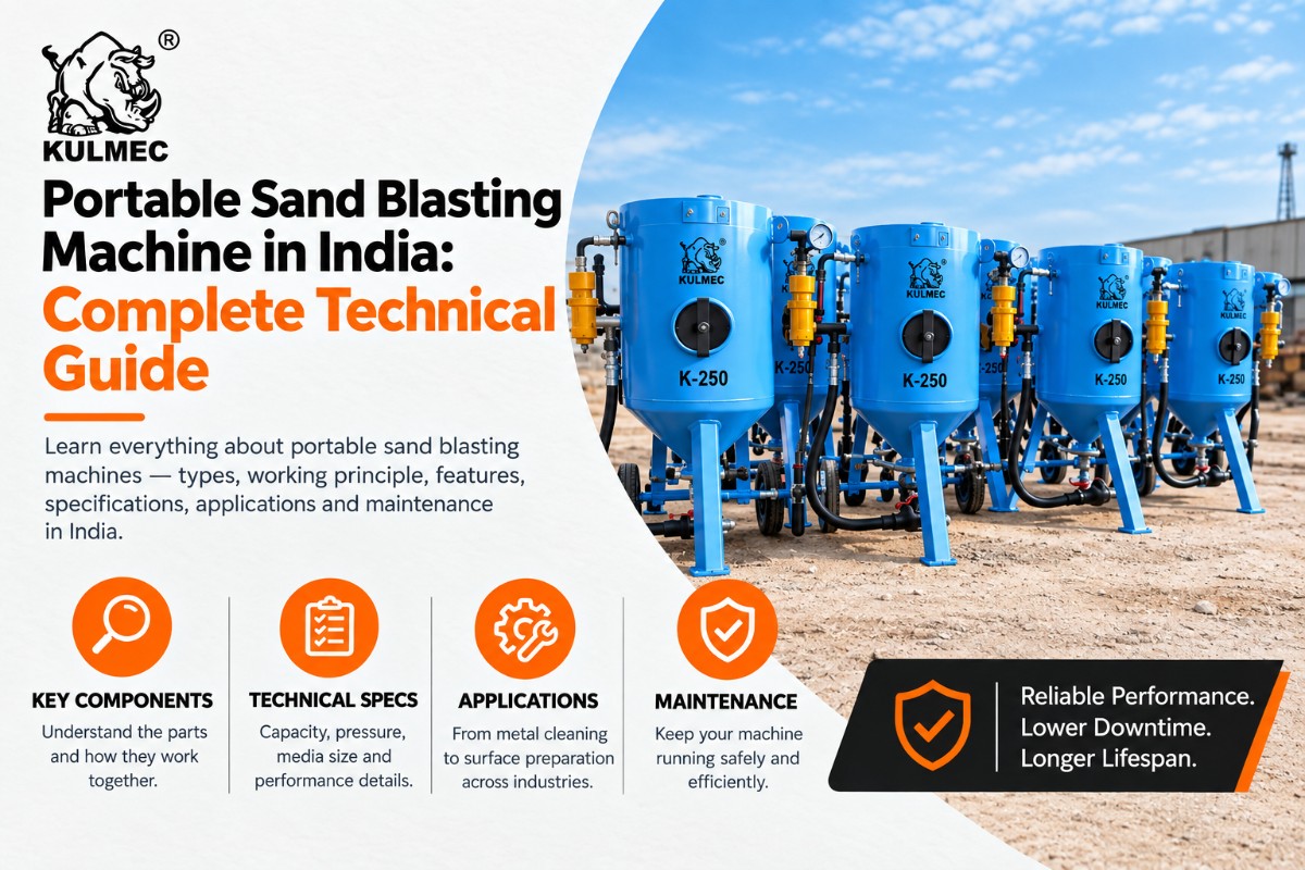 Sandblasting Equipment Manufacturer in India